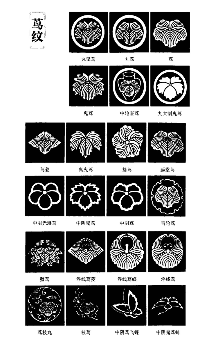 日本的家纹有哪些讲究和历史? - 知乎