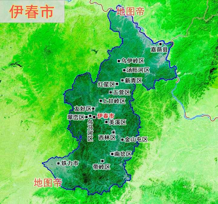 汤旺河地图图片