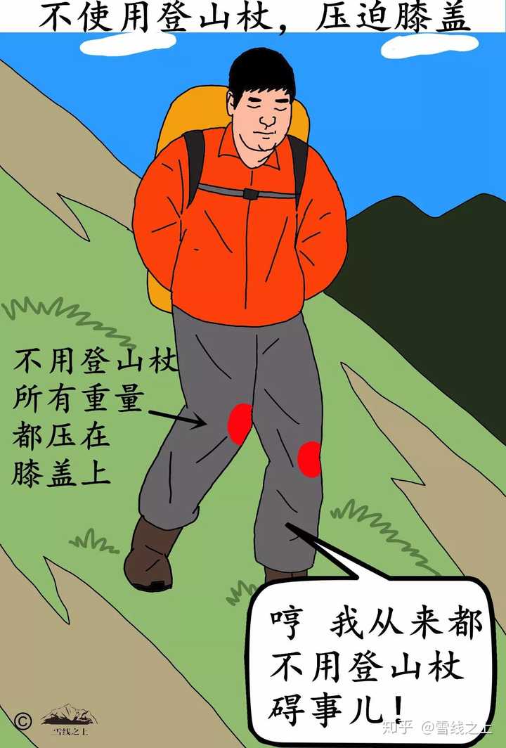徒步爬山如何能不伤膝盖? - 知乎