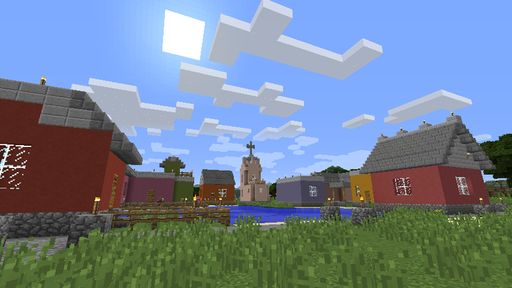 你第一次玩minecraft 时建造了什么 小涵涵的回答 知乎 你第一次玩minecraft 时建造了什么 小涵涵的回答 知乎