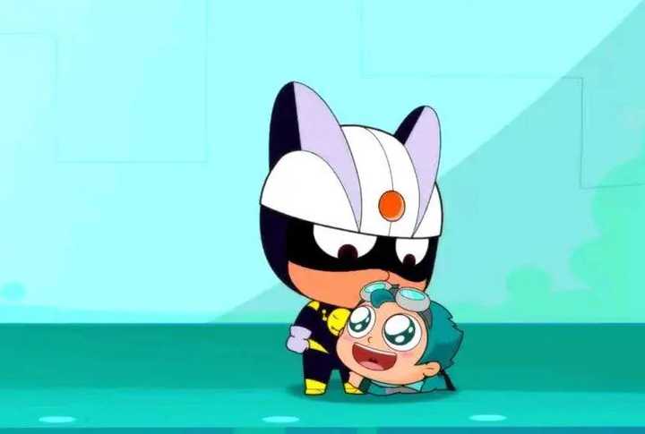 《开心宝贝》甜心超人 小心超人 开心超人 花心超人 粗心超人（从左至右）