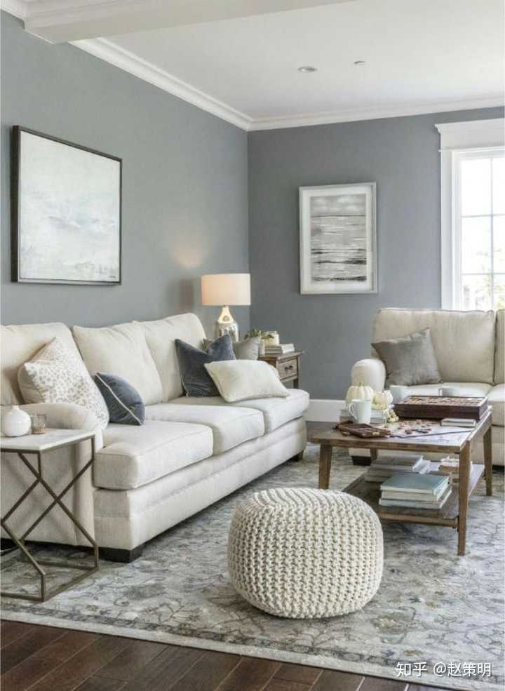 北欧简约装修风格用灰色墙面好看吗?