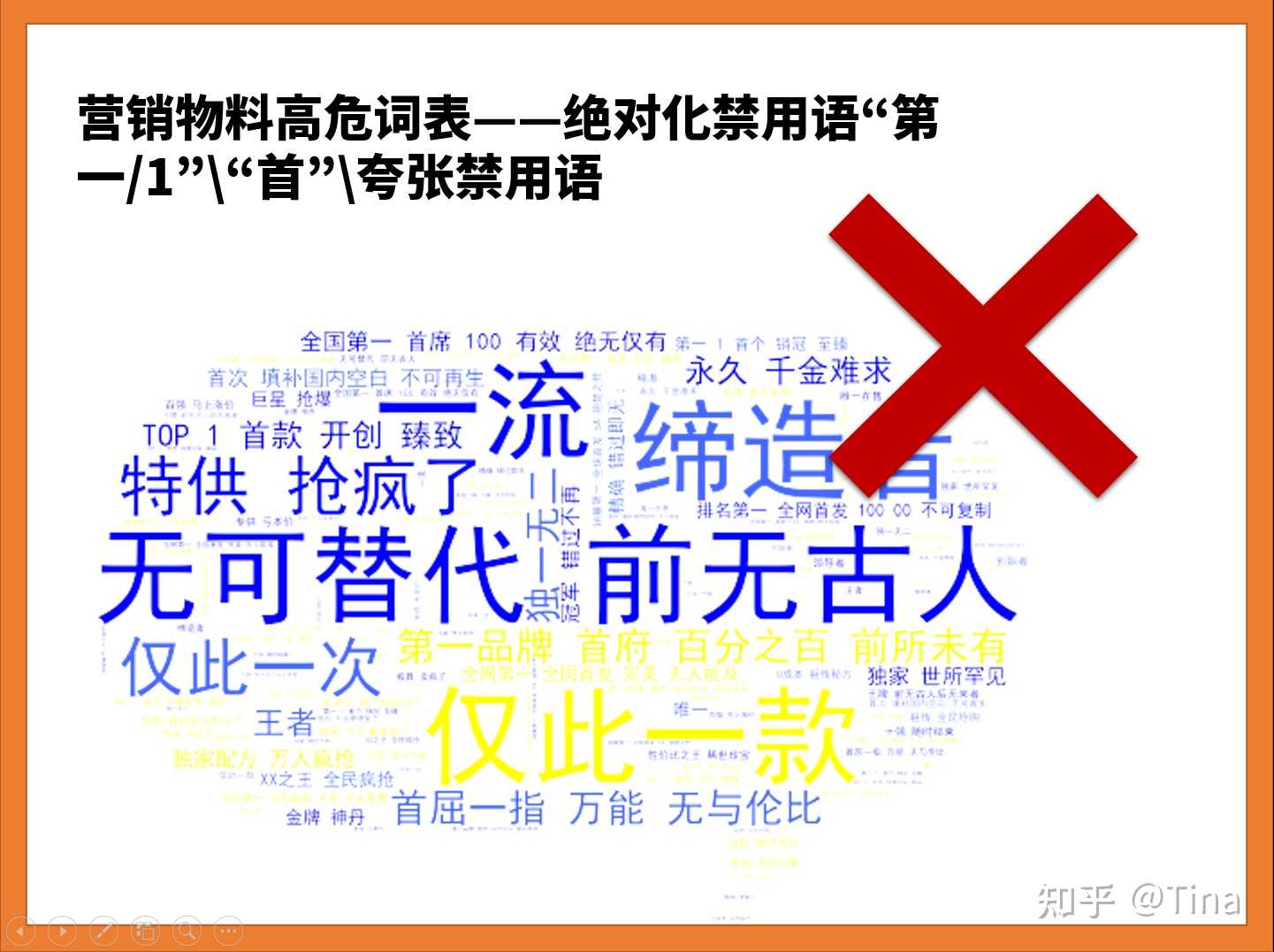 干货分享盘点广告法禁用词营销人必看
