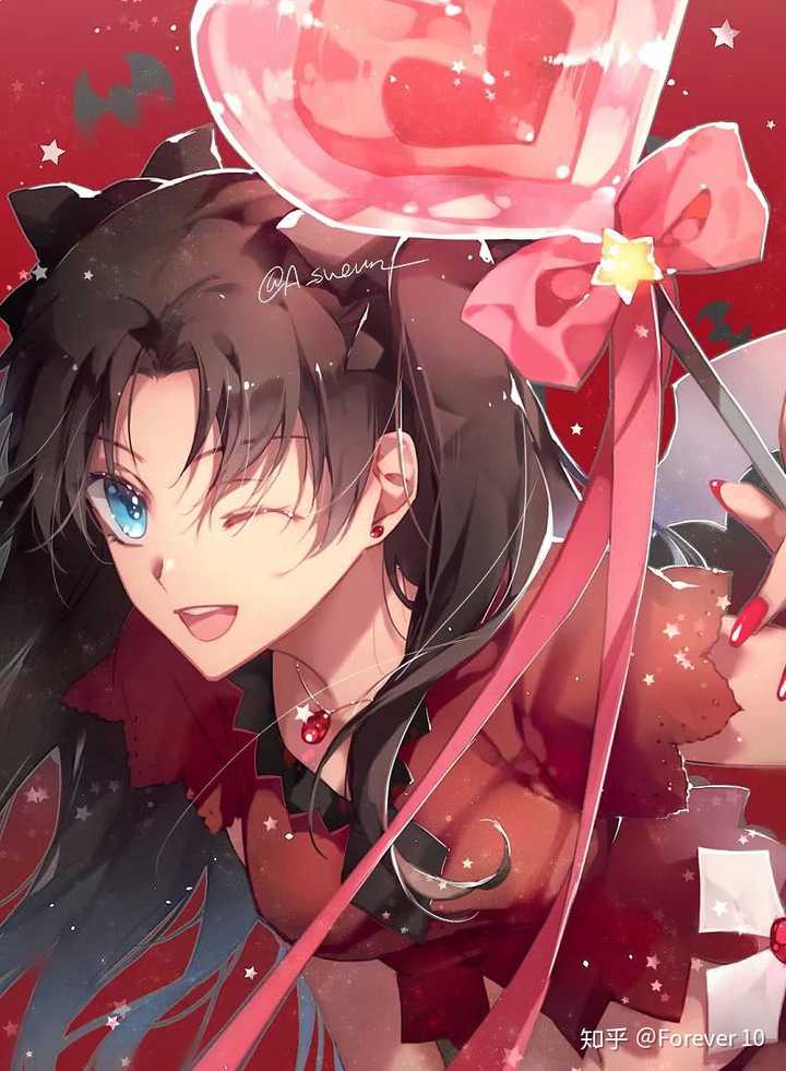 有哪些红色系或者用火的动漫女角色