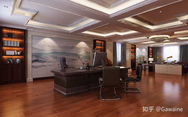 朋友都说装修像五星级酒店(实装中,有空上传新图) 办公室和健身房的小