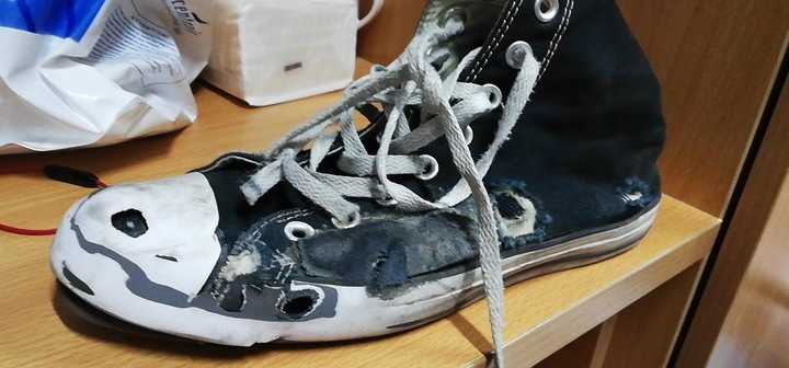 你们的匡威是烂到什么程度才换的?