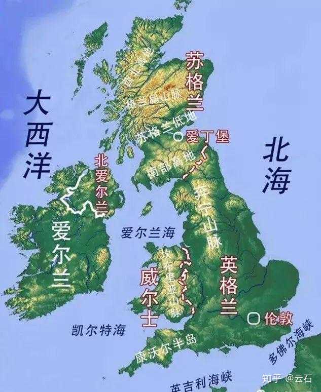 è‹±å›½çš„è‹±æ ¼å…° åŒ—çˆ±å°