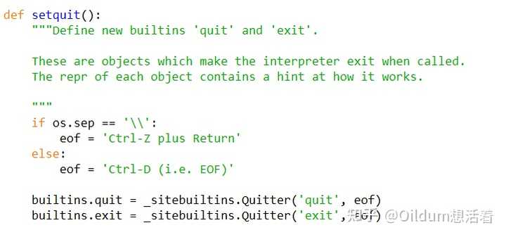 python exit()与quit()的区别是什么? - 知乎