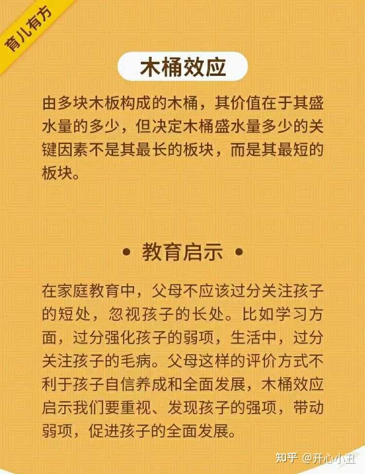 开心小丑 的想法 你知道什么是 木桶效应 吗 知乎