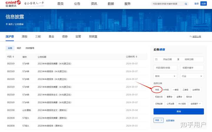 在哪里可以查企业的年报？ - 知乎
