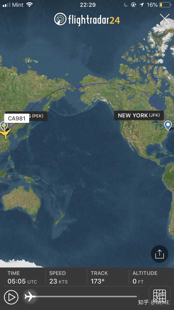 从北京飞往纽约和从纽约飞往北京哪个时间更短？ - 知乎