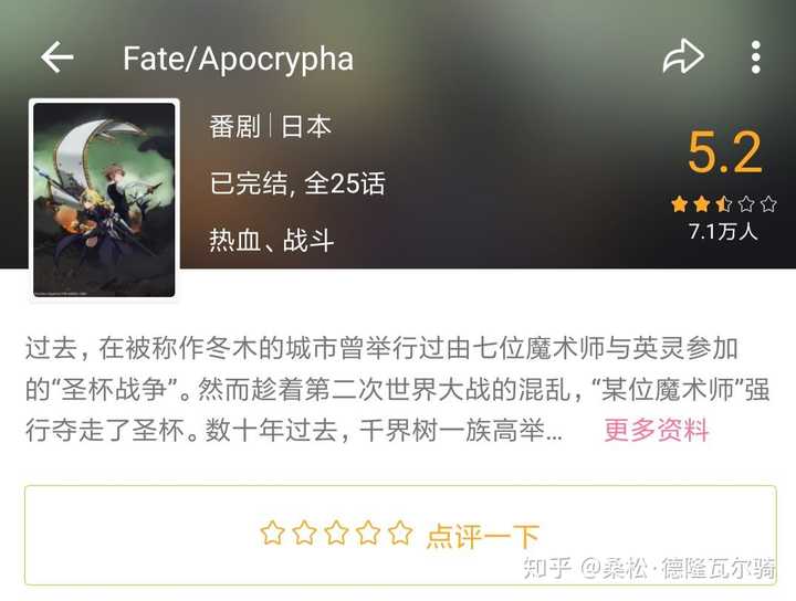 Fate系列从哪一部开始看比较好 桑松 德隆瓦尔骑的回答 知乎