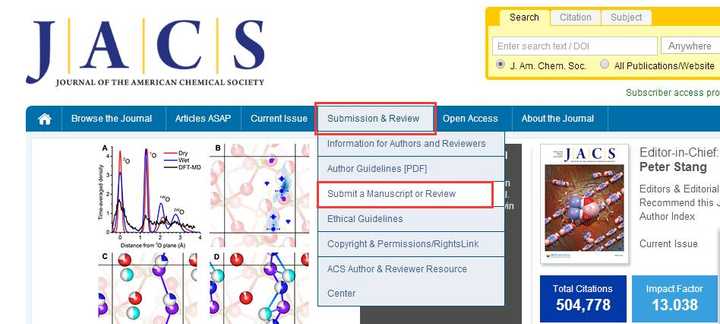 JACS投稿流程-第1张图片