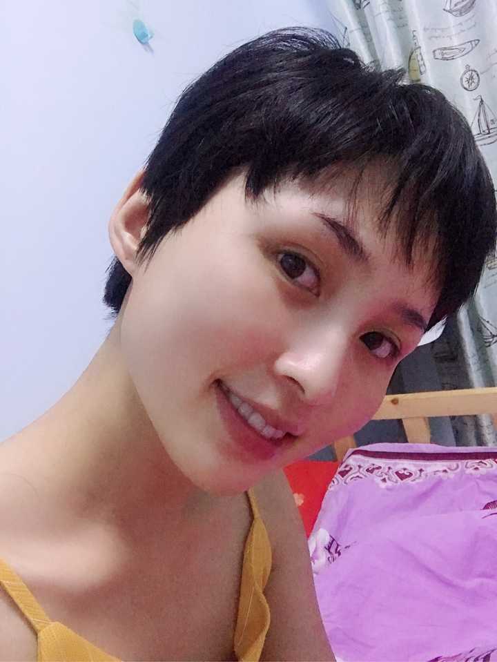 女生剃光头多久头发能留到bobo头长度 知乎