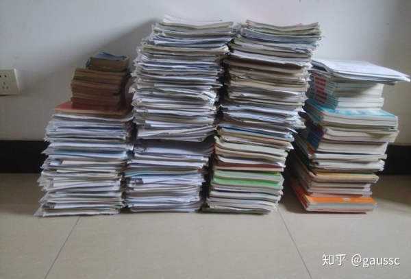 可以说高三的作业量真的非常非常多