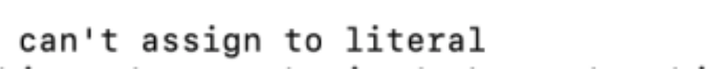 python-can-t-assign-to-literal