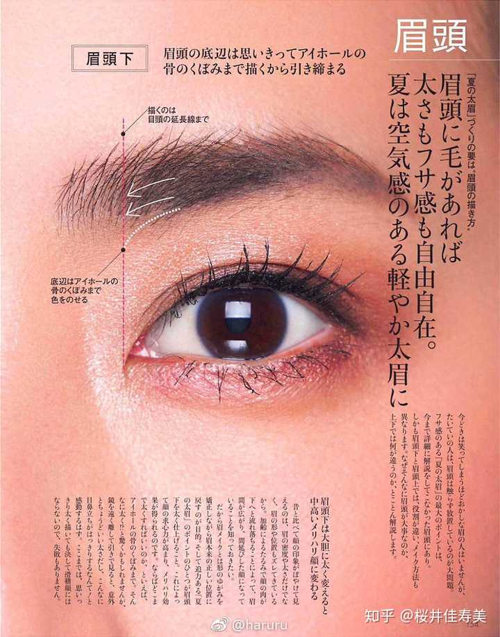 怎么画出杂志上的日系眉 知乎 怎么画出杂志上的日系眉 知乎