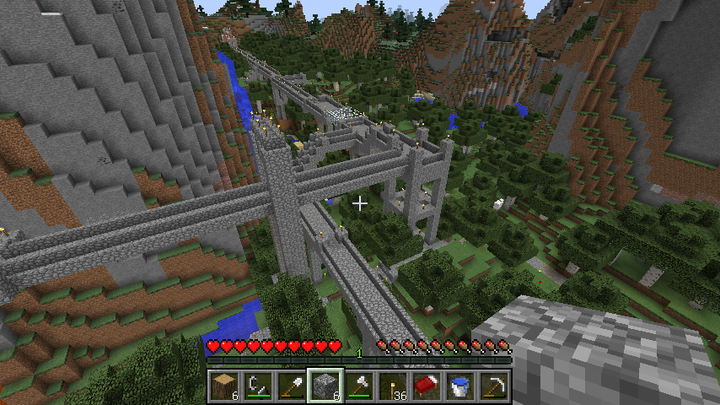 你第一次玩minecraft 时建造了什么 小涵涵的回答 知乎