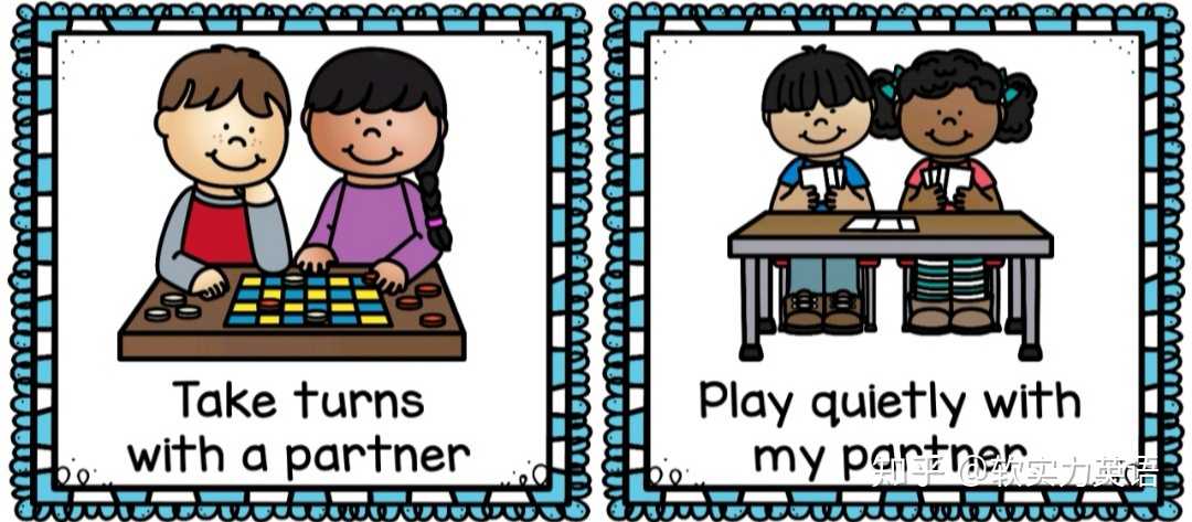 苗爸 的想法: tpr英语短句(35) br>take turns with a partner.