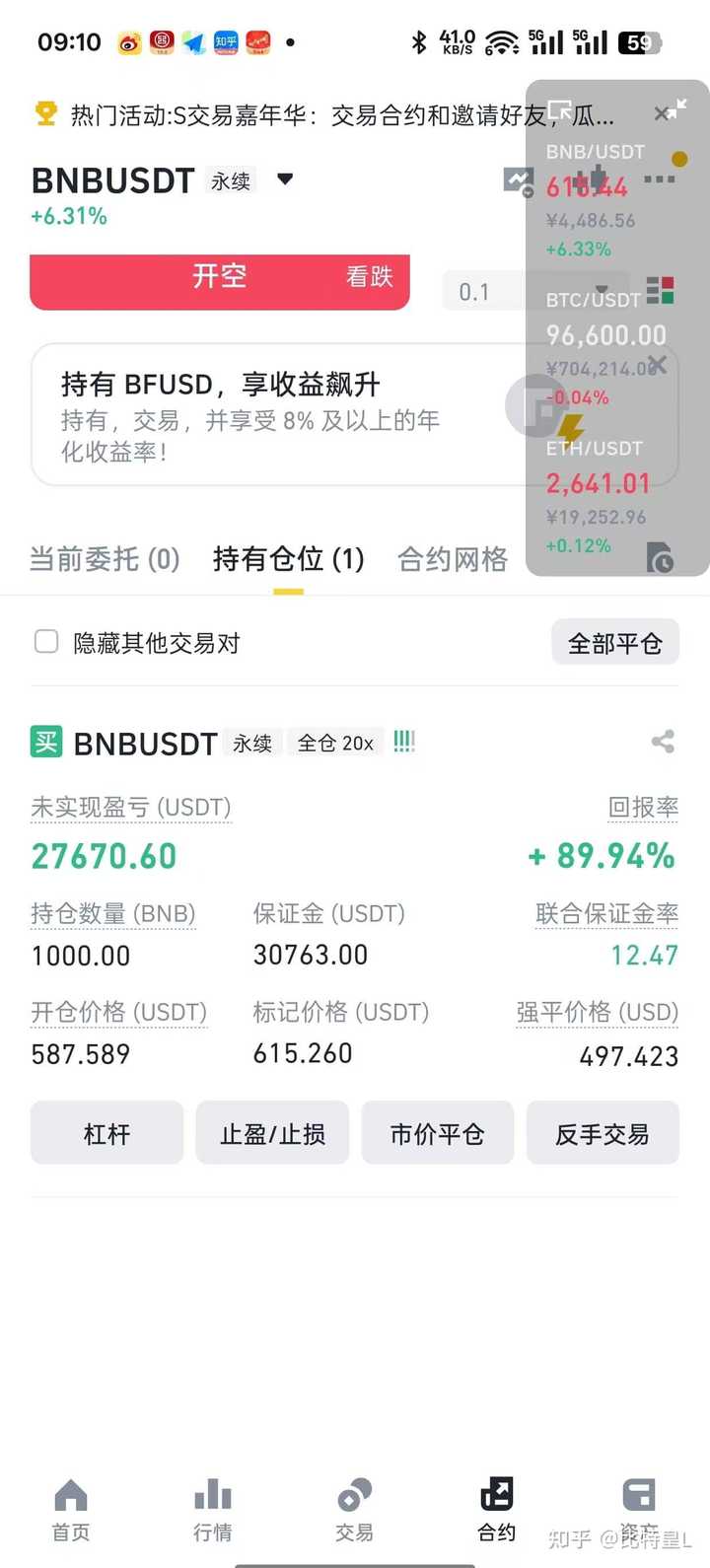 为什么有人说炒币不要玩合约? - 比特皇L 的回答- 知乎