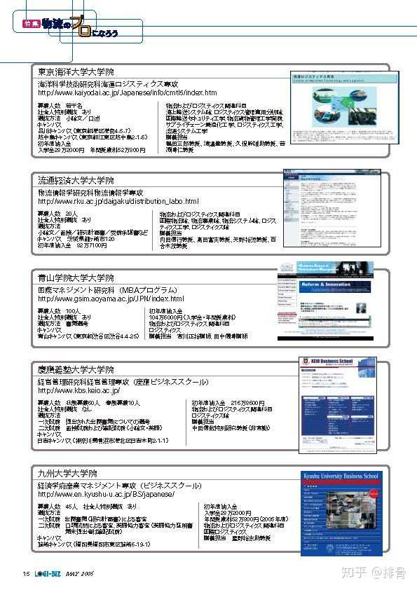 本人问 有人能推荐日本大学院经营学下面流通方面的大学或者教授嘛 选择多吗 或者说考上的几率会很小吗 知乎