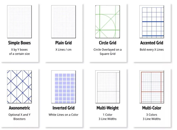 Dot paper template - Paperkit