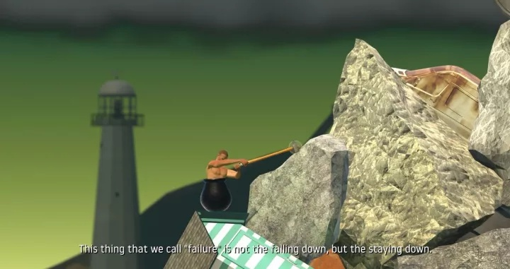 如何评价 Getting Over It With Bennett Foddy 这款游戏 知乎 如何评价 Getting Over It With Bennett Foddy 这款游戏 知乎