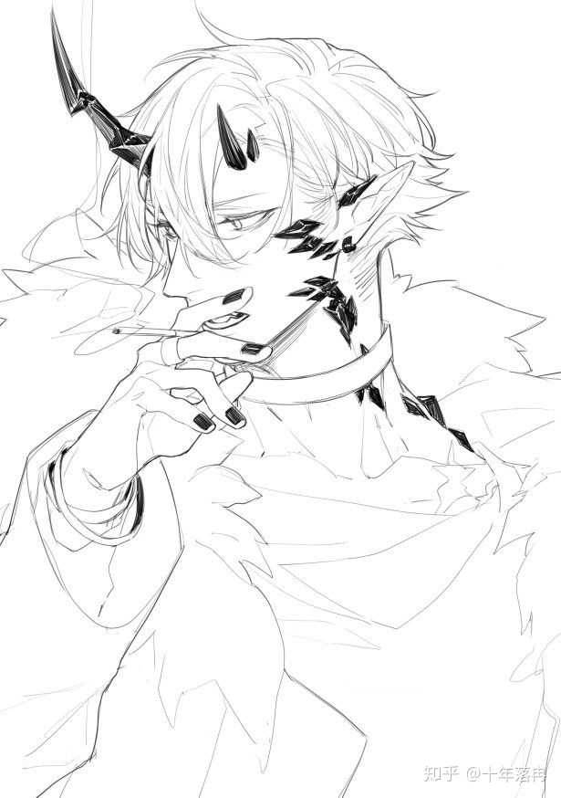 如何评价明日方舟新干员炎客的立绘?