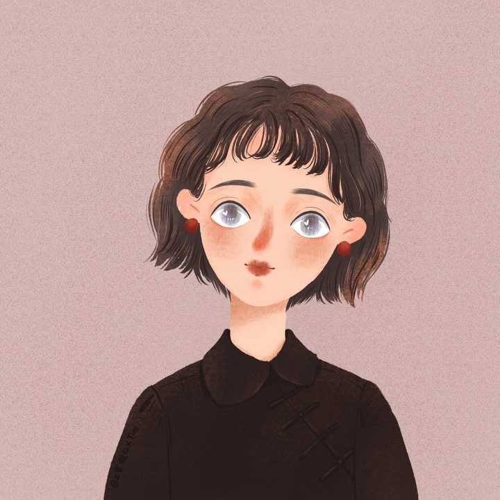有什么短发女生头像