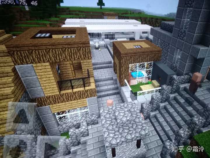 我的世界村庄怎么建 我的世界人造村庄 我的世界房子设计图