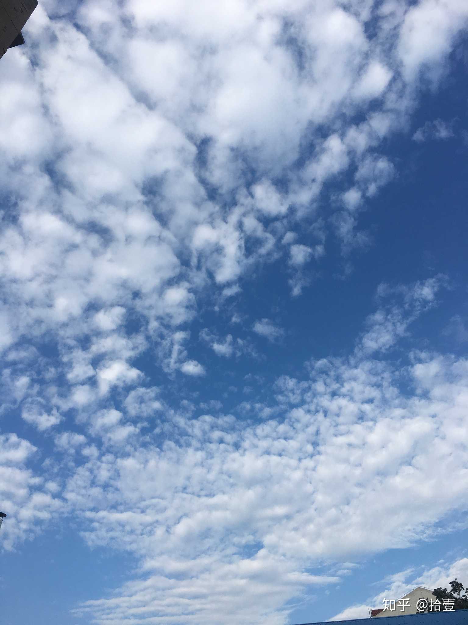 藍天白雲,晴空萬里.