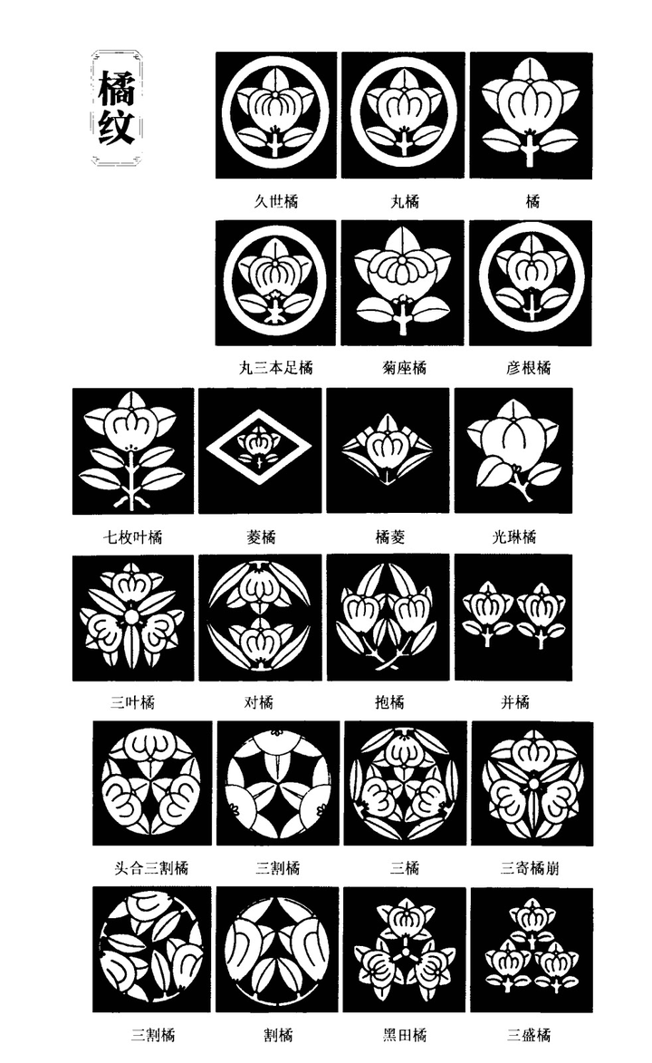 日本的家纹有哪些讲究和历史? - 知乎