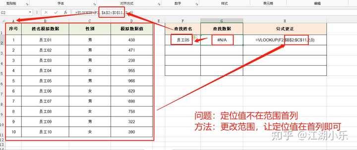 Vlookup Mid Excel应用,在vlookup函数中嵌入mid函数出现错误如何解决? - 知乎