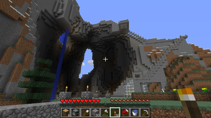 你第一次玩minecraft 时建造了什么 小涵涵的回答 知乎