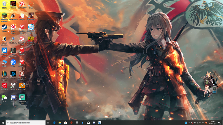 Angels - EXUSIAI [明日方舟- Arknights] 1080P 60FPS [Wallpaper Engine Anime]