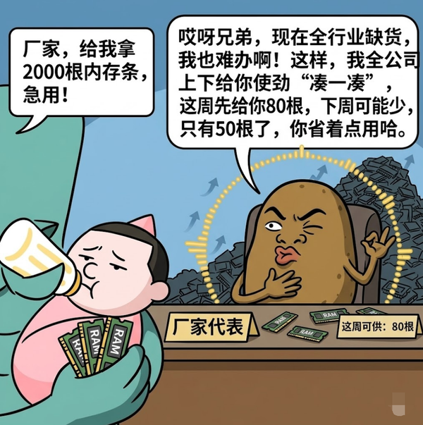 如何看待近期内存价格的「微调」？涨价时封仓惜售，跌价时恐慌抛售，我们离平价内存还有多远？