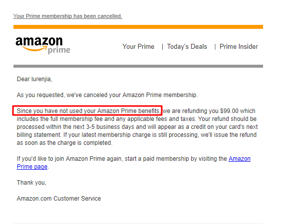 试用amazon Prime服务 一个月后忘记取消被扣费了怎么办 知乎