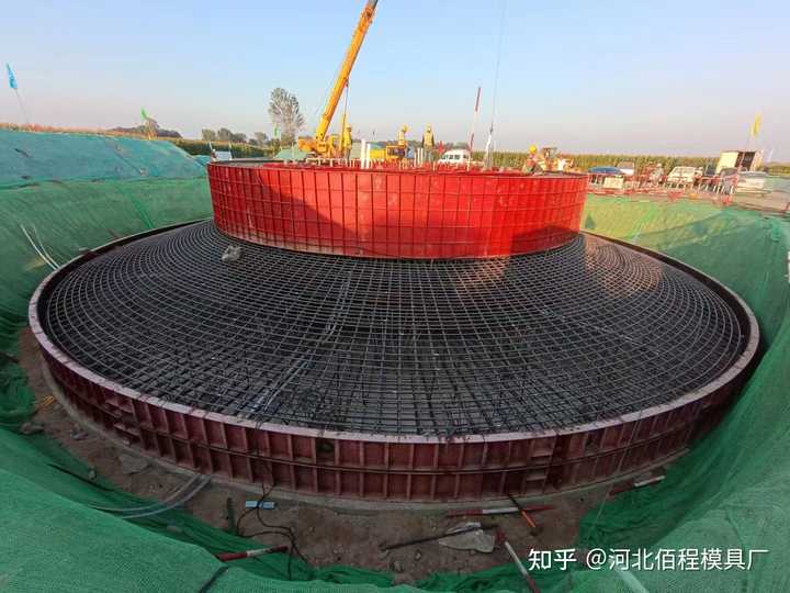 混塔型风电基础模板是如何施工的？ 知乎 