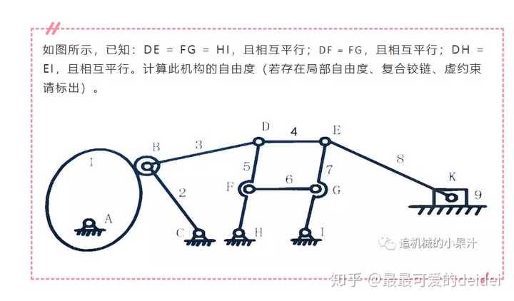 求教複合鉸鏈虛約束局部自由度怎麼看