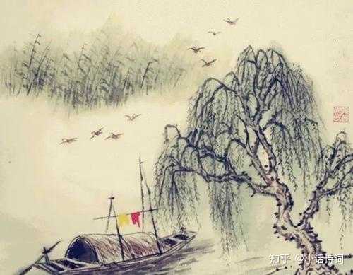 如何理解韦应物的“春潮带雨晚来急，野渡无人舟自横”? - 知乎