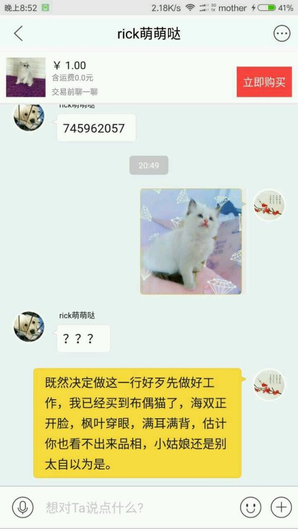 闲鱼上800的布偶猫可以买吗 知乎