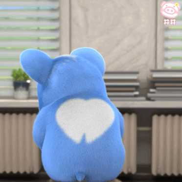 有没有这个蓝色小熊和粉色小熊的表情包呀? - 知乎