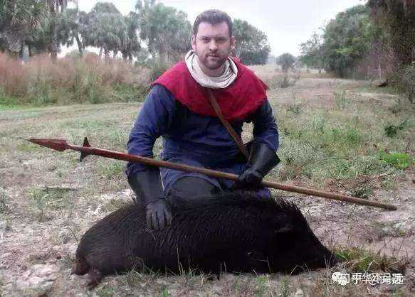 矛猎野猪,注意长度