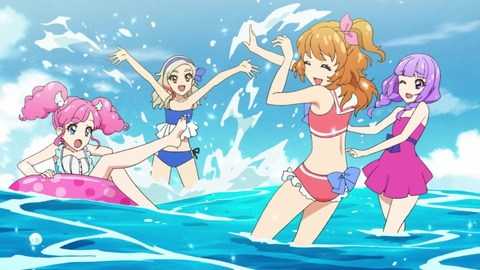 《魔法使光之美少女》泳装回前一话→泳装回,推特数从 21785 增长到