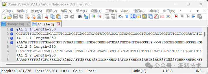 Fastq Filezilla 如何查看生物信息学中的 FASTQ 文件? - 知乎