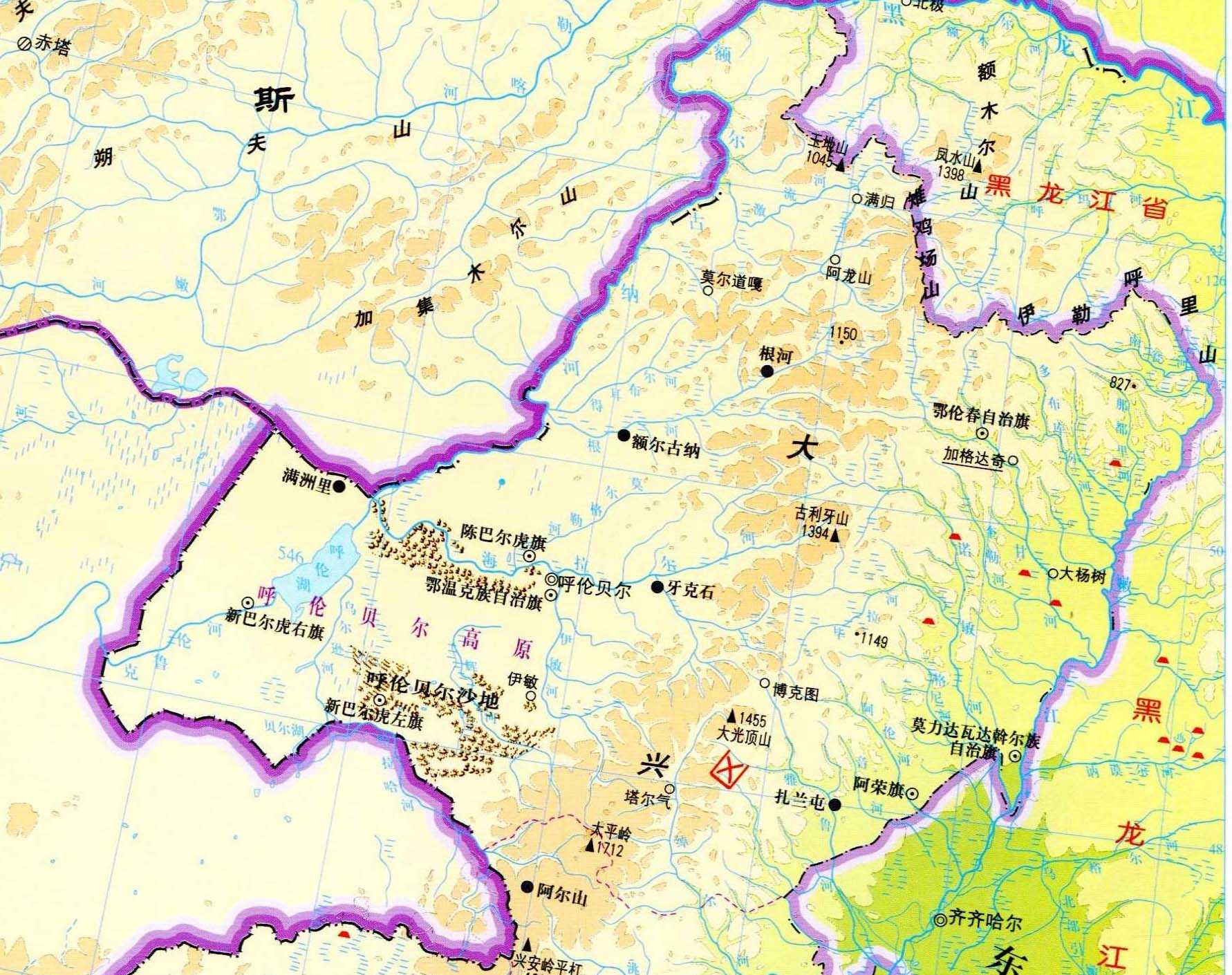 内蒙古高原范围图片