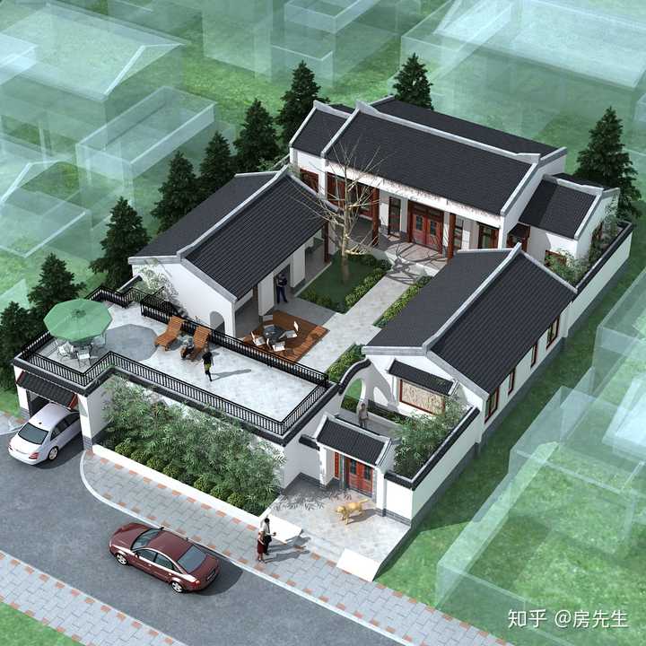 农村两层自建房一楼一般多高?