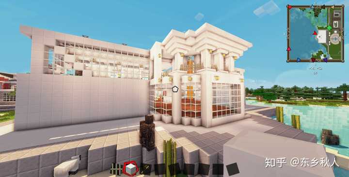 Minecraft 中有哪些建筑的技巧 知乎