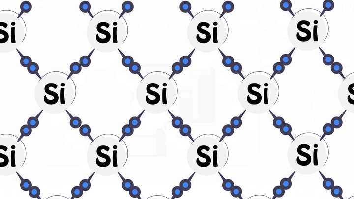 掺杂p后,多出一个绿色的就是自由电子