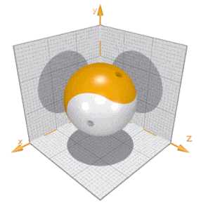 对称度比较高的一回答是这个: 如果在球心有个光源,投影到一个更吹哪
